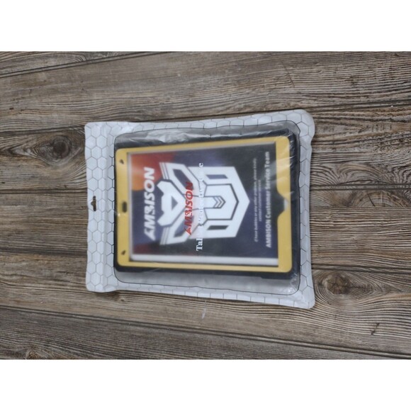 Ambison Tablet Protective Case iPad 10.2 Black Yellow - Picture 2 of 11